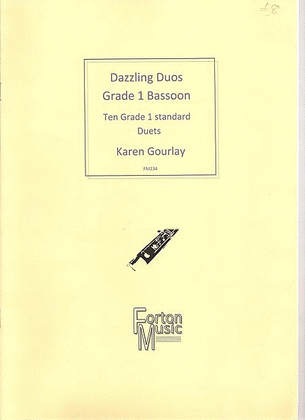 Book cover for Dazzling Duos Grade 1 Bassoon