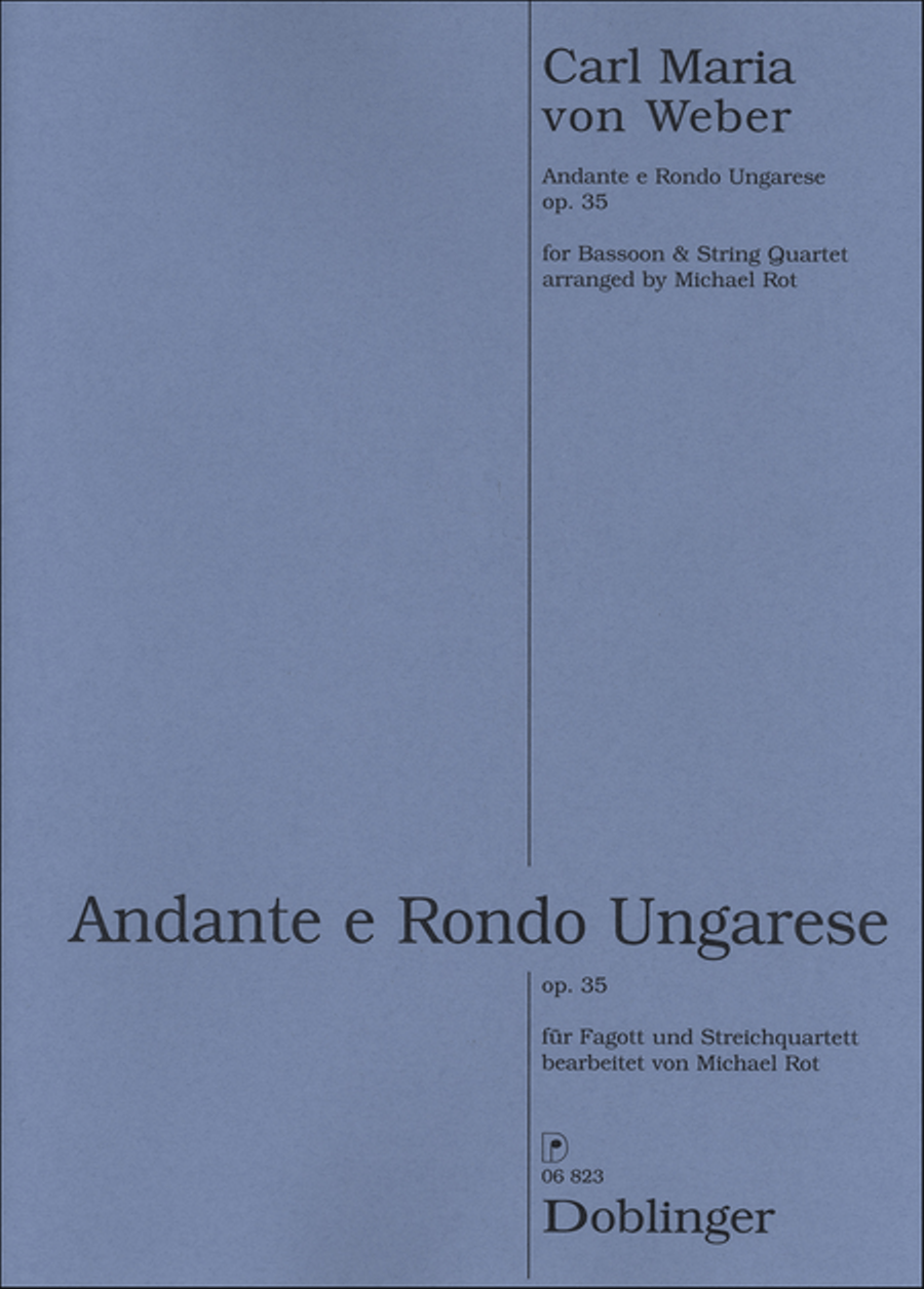 Andante und Rondo Ungarese op. 35 Score and Part scores gallery preview page 1