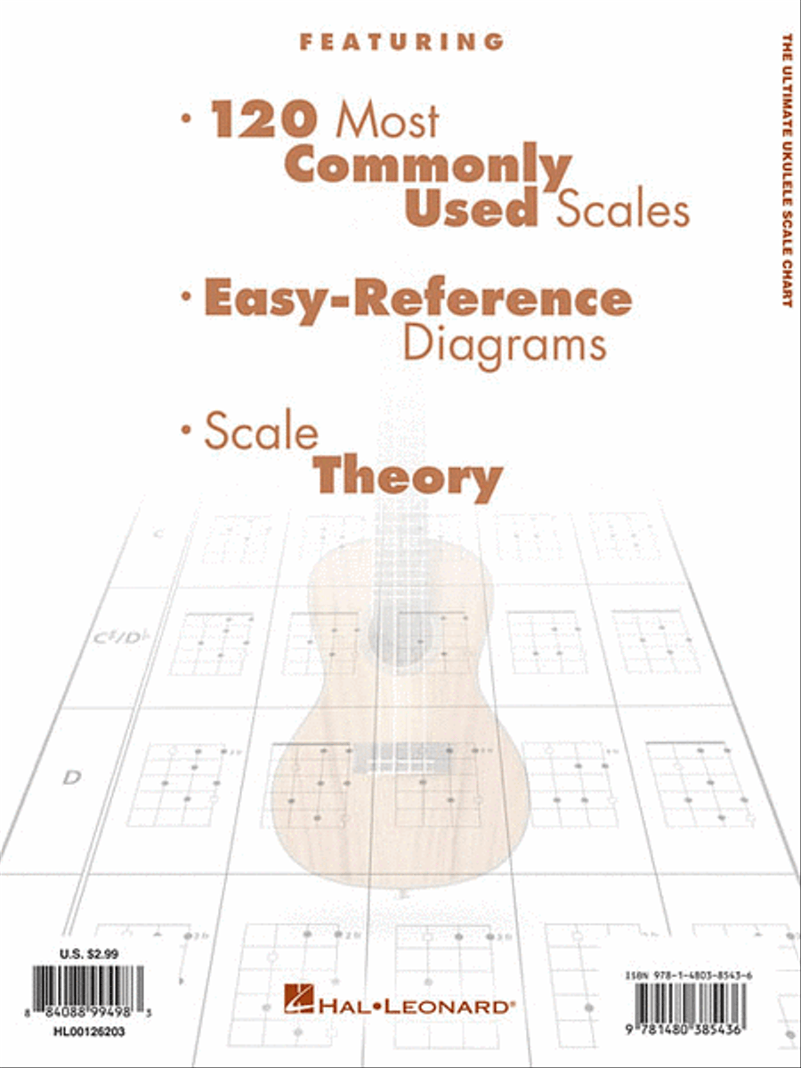 The Ultimate Ukulele Scale Chart Ukulele scores gallery preview page 2