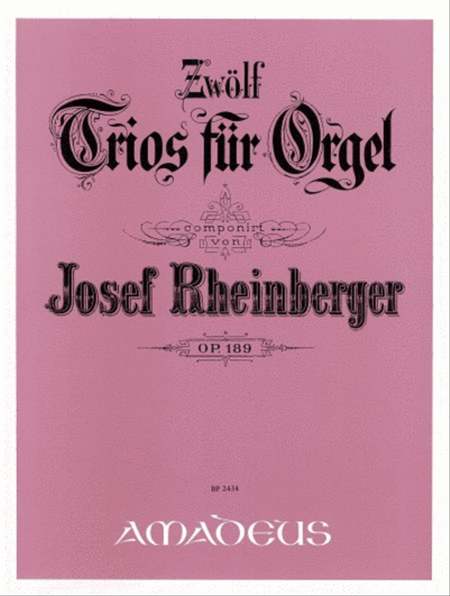 12 Trios op. 189