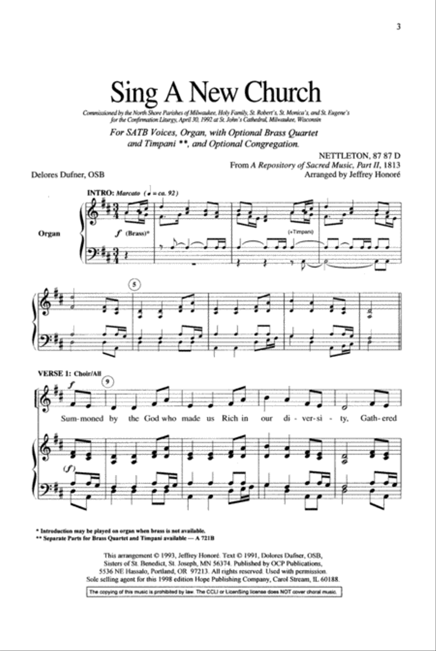 Sing a New Church 4-Part scores gallery preview page 2