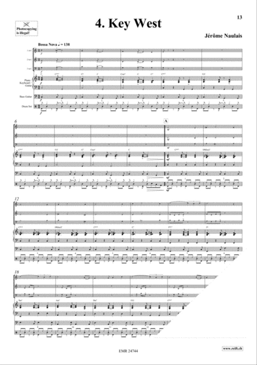 Play With Your Band Volume 3 Piano scores gallery preview page 7