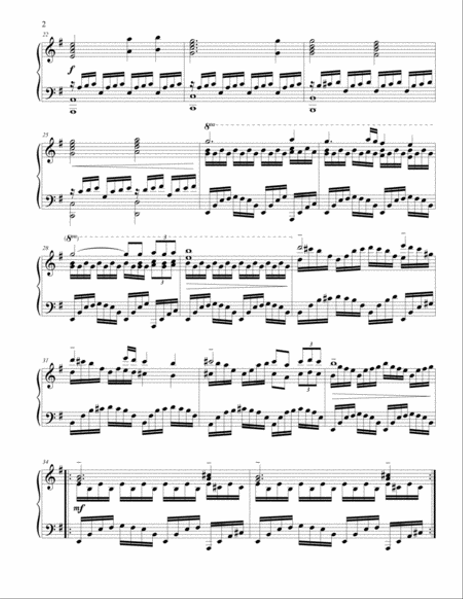 Planet Earth II Suite Piano Solo scores gallery preview page 2