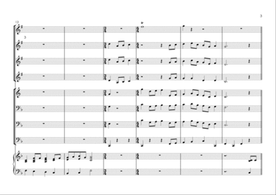 The 12 Days of Christmas - brass ensemble Brass Ensemble scores gallery preview page 5
