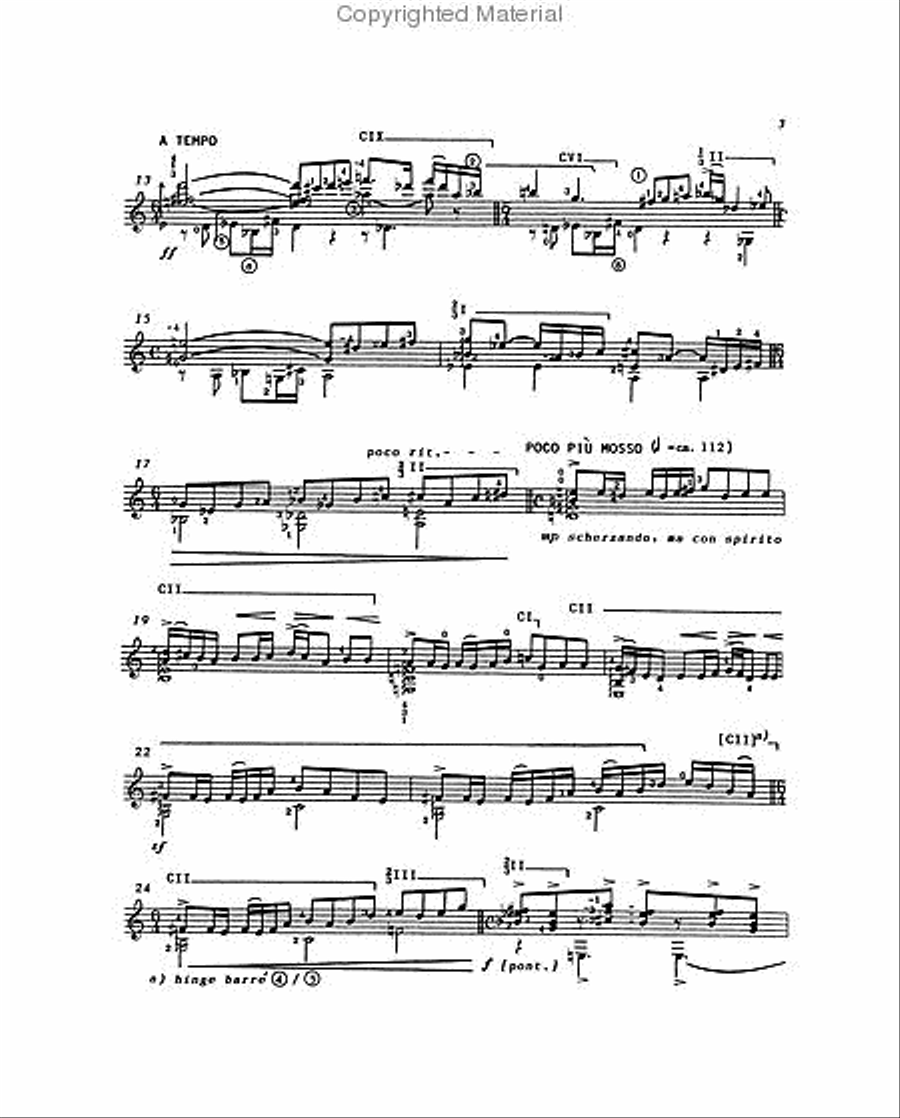 Sonata, Op. 42 Acoustic Guitar scores gallery preview page 3