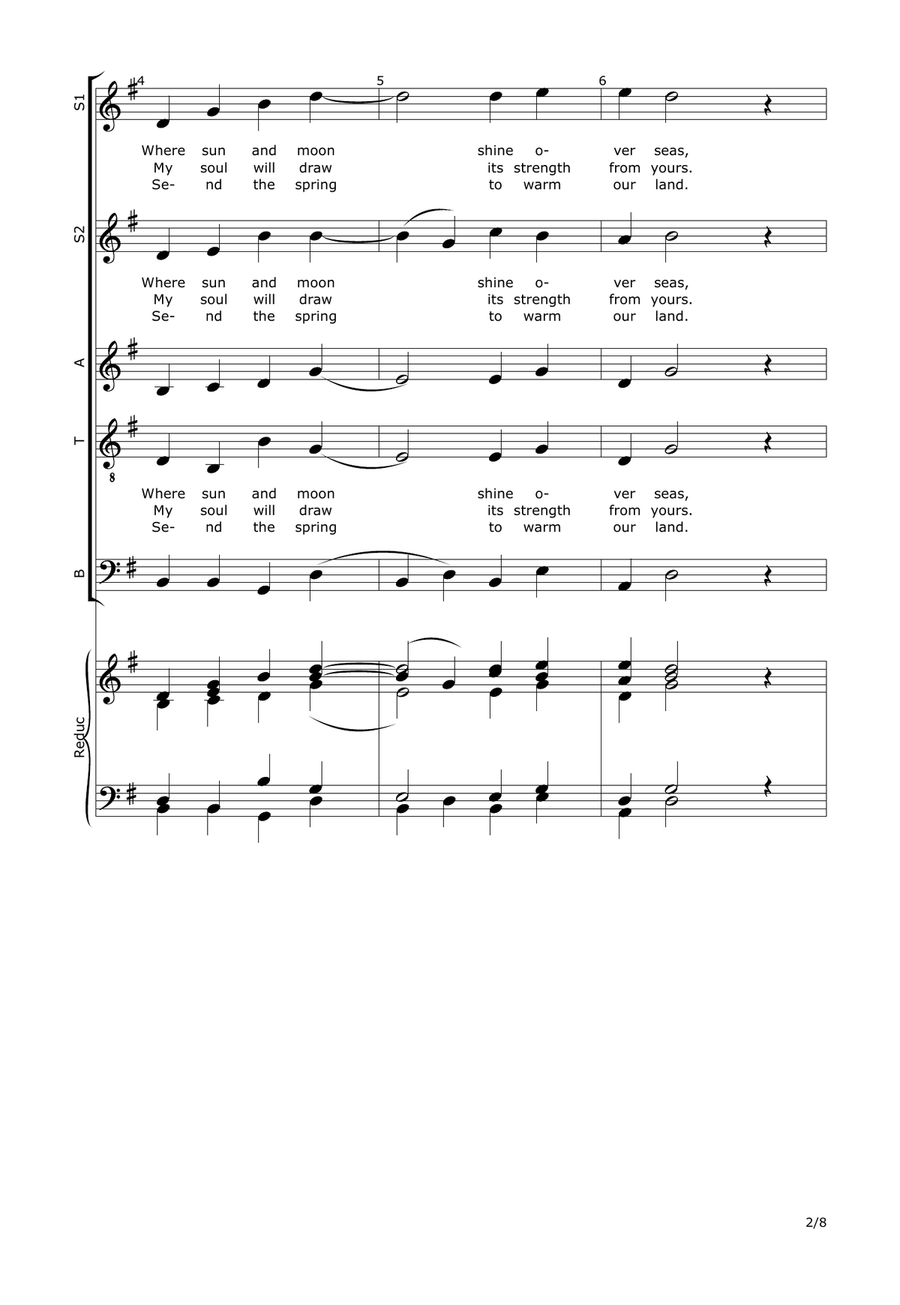 Until the 'Morrow - SSATB Divisi scores gallery preview page 4