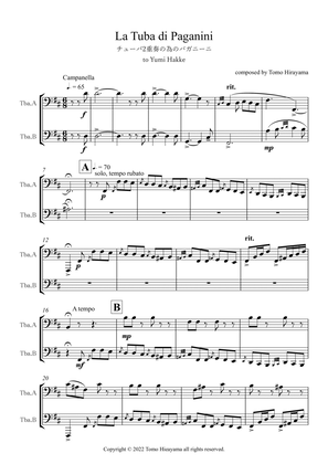 "La Tuba di Paganini" for Tuba Duo