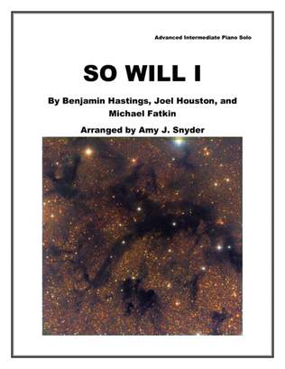 Book cover for So Will I (100 Billion X)