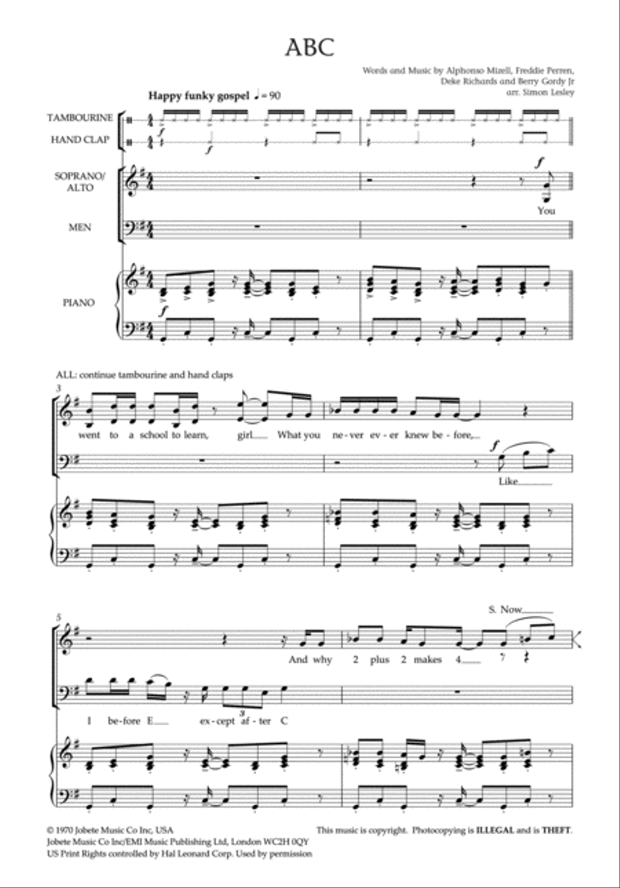 Michael Jackson Smash Hits!, Volume 1 SA scores gallery preview page 2