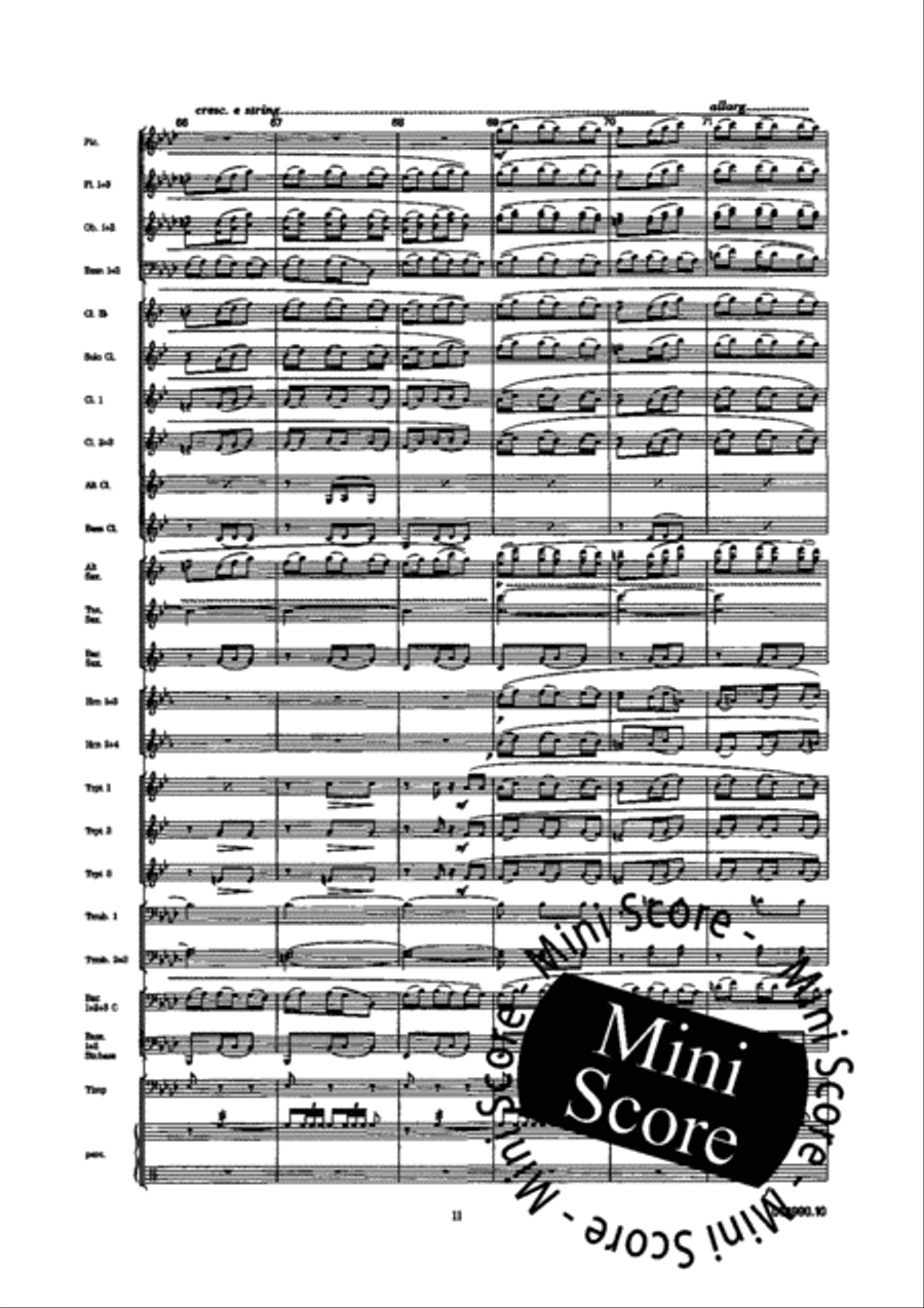 Wald Sinfonie Wald Sinfonie Concert Band scores gallery preview page 19