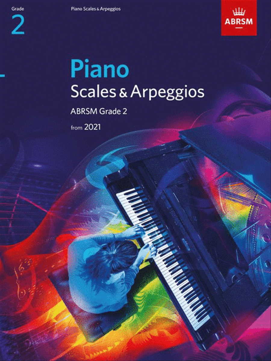 Book cover for Piano Scales & Arpeggios from 2021