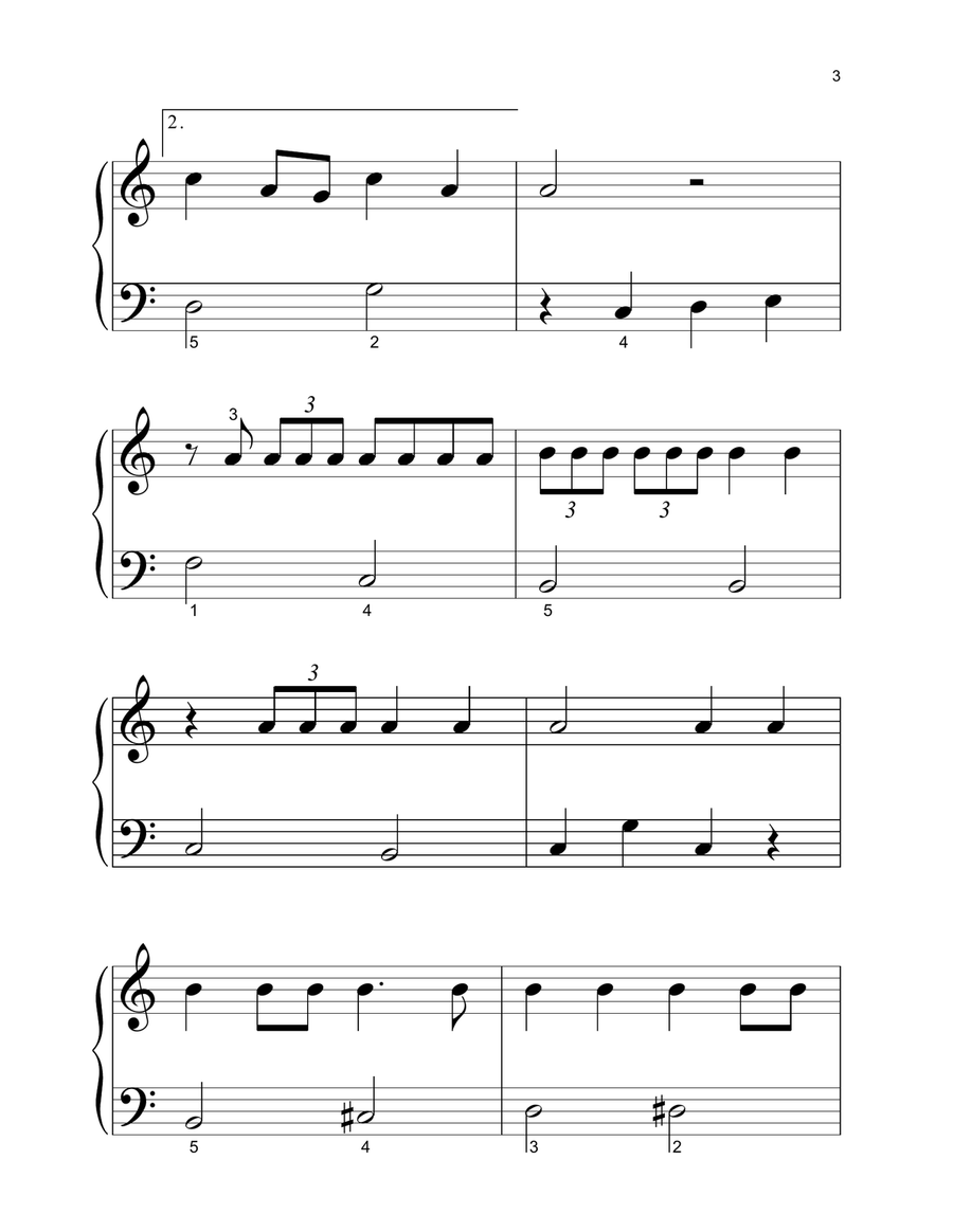 You've Got A Friend In Me (from Toy Story) Piano Solo scores gallery preview page 3