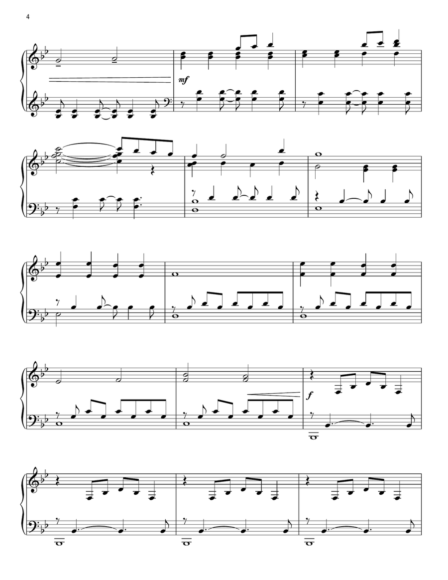 Pictures At An Exhibition Piano Solo scores gallery preview page 4
