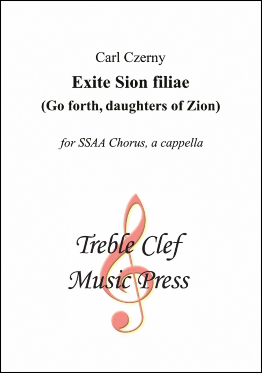 Exite Sion filiae (Go forth, daughters of Zion) SSAA scores gallery preview page 1
