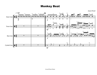 Monkey Beat (Drumline Cadence)