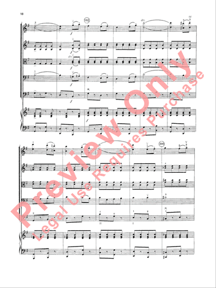 The Merry Widow String Orchestra scores gallery preview page 19