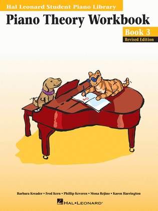 Book cover for Piano Theory Workbook – Book 3 – Revised Edition