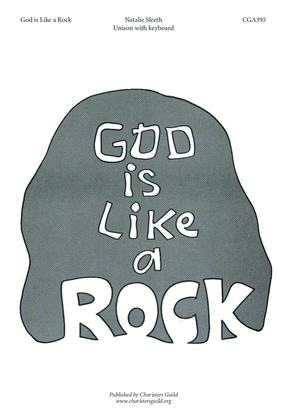 Book cover for God Is Like a Rock