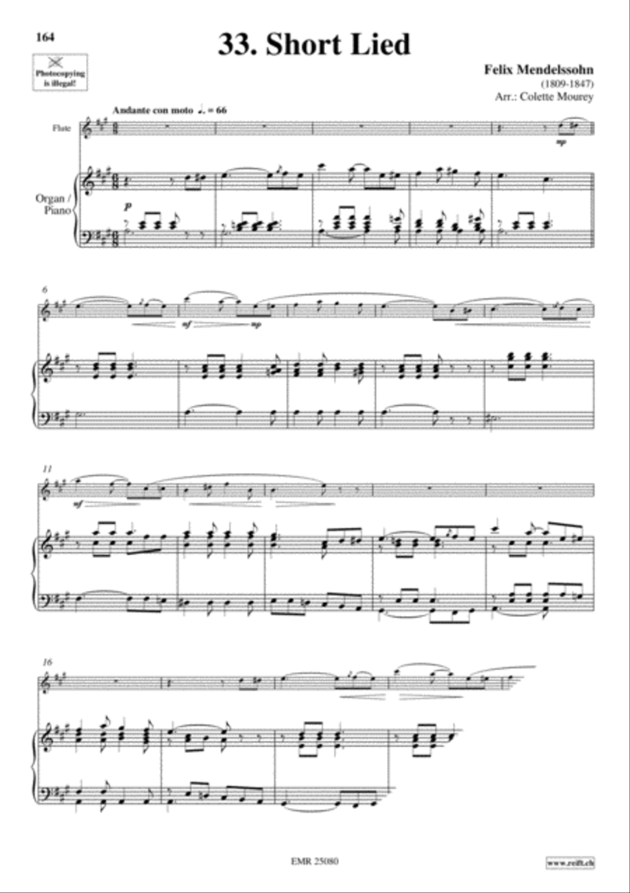 40 Greatest Classic Hits Vol. 4 Flute Solo scores gallery preview page 5