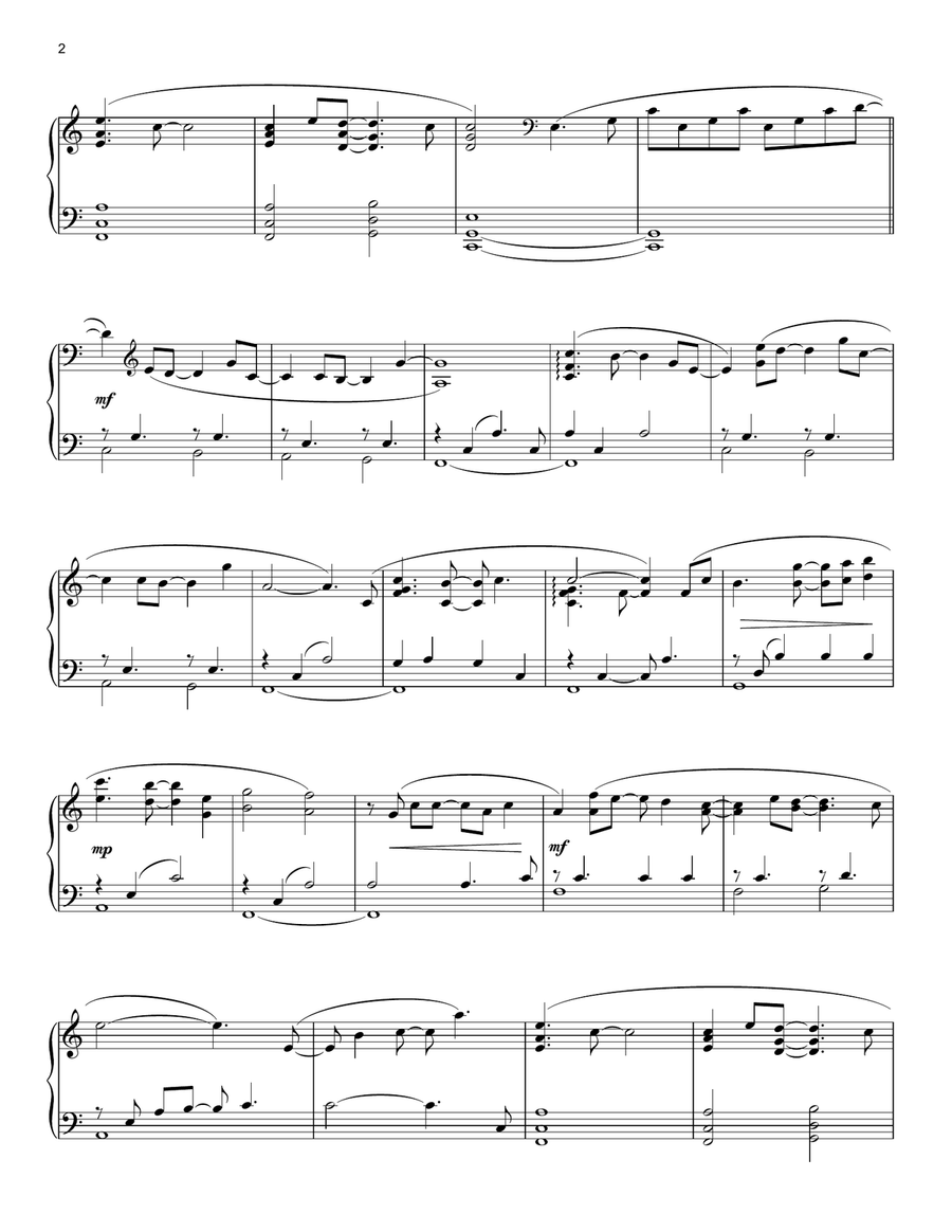 If You Believe If You Believe Piano Solo scores gallery preview page 2