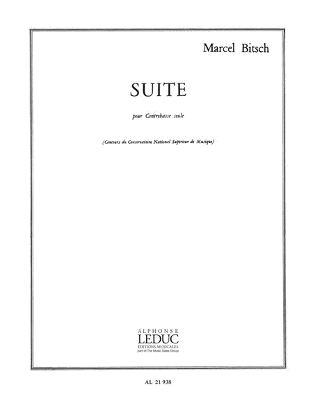 Suite (double Bass Solo)