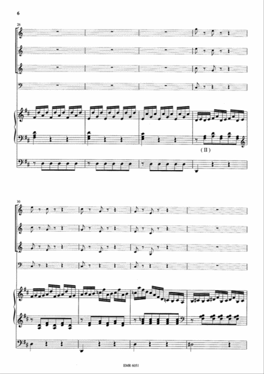 Sinfonia Bb-Dur Sinfonia Bb-Dur Trumpet scores gallery preview page 7