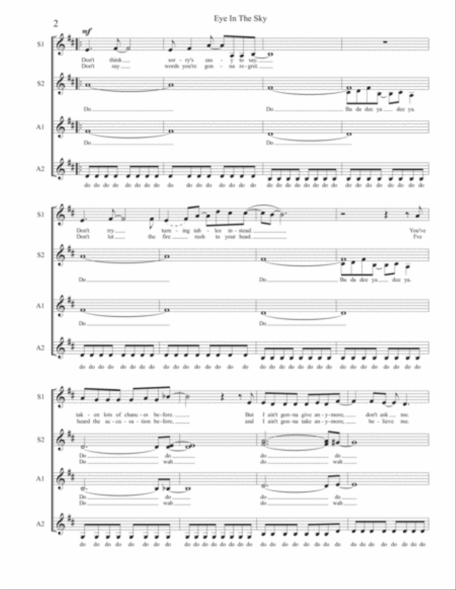 Eye In The Sky Eye In The Sky SSAA scores gallery preview page 2