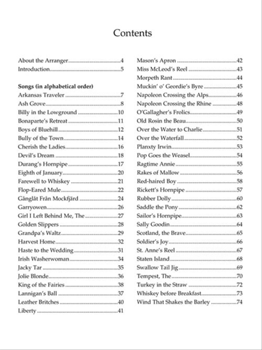 Fiddle Tunes for Baritone Ukulele image number null