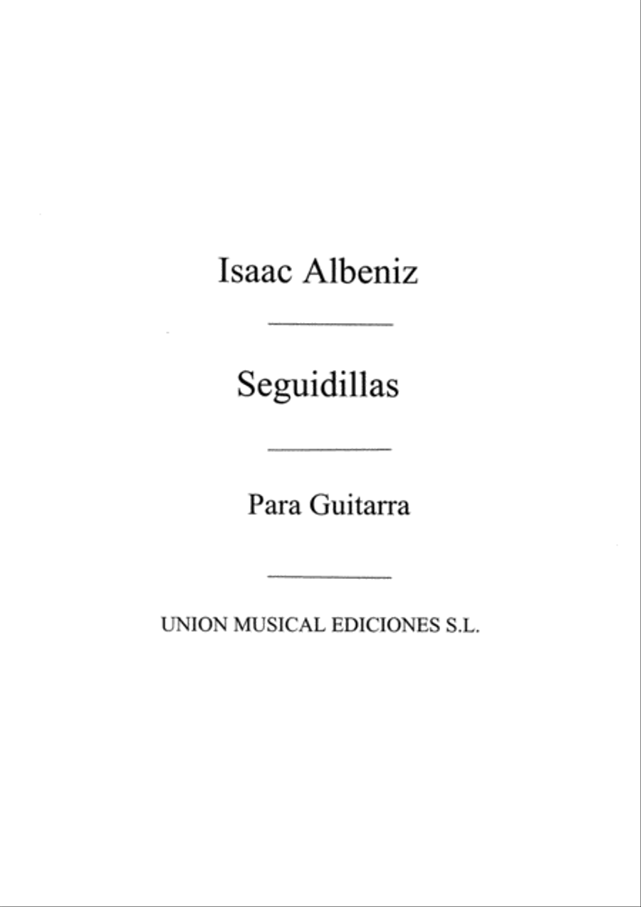 Seguidillas Acoustic Guitar scores gallery preview page 1