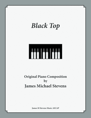 Book cover for Black Top - Piano