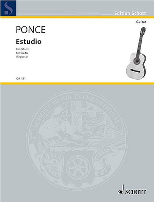 Book cover for Estudio (Guitar Archives)
