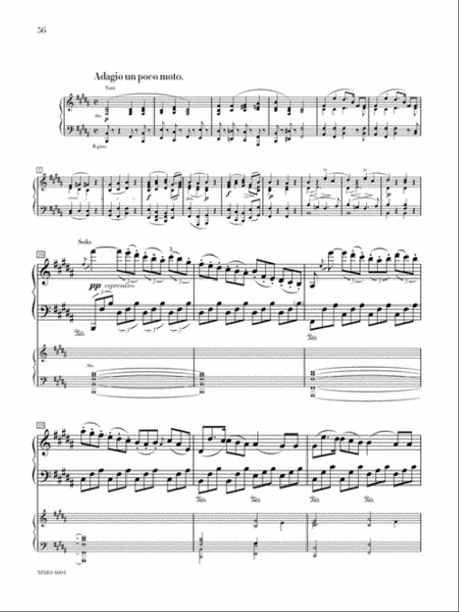 Beethoven – Concerto No. 5 in E-flat Major, Op. 73 Piano Solo scores gallery preview page 3