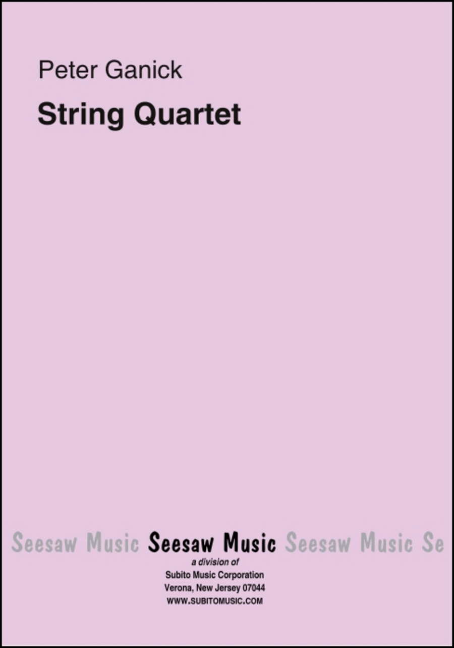String Quartet String Quartet scores gallery preview page 1