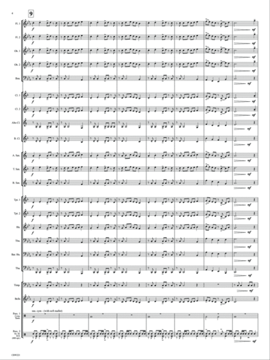 Accentus Concert Band scores gallery preview page 5