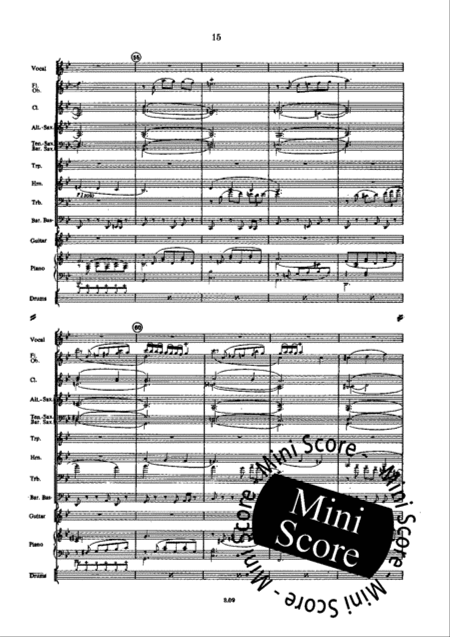 Airs D'Ambiance Concert Band scores gallery preview page 17