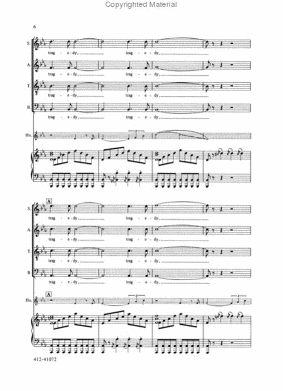 Oedipus Tex (S.150) Choir scores gallery preview page 3