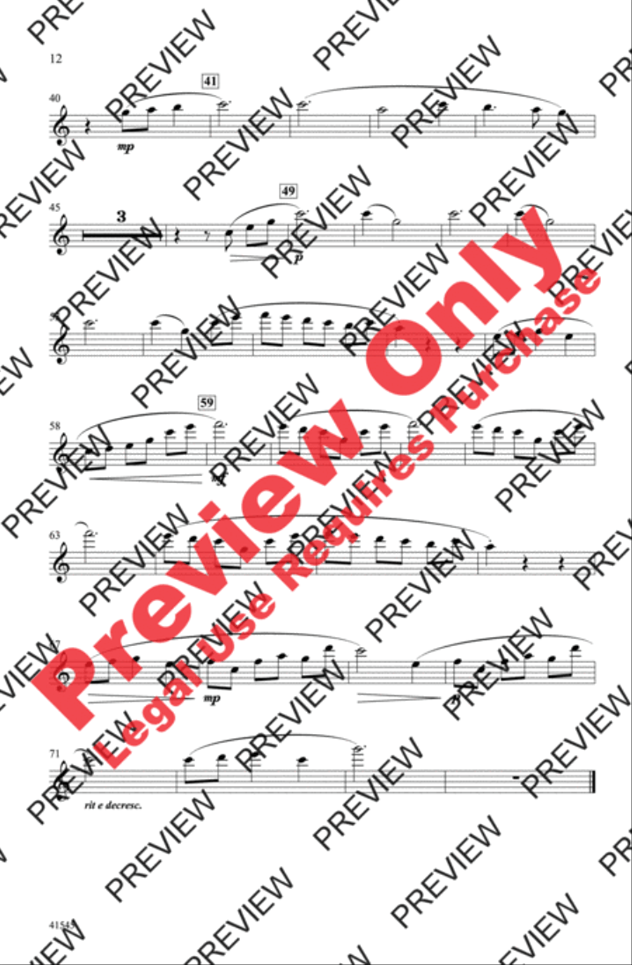 Come, My Little Children 2-Part scores gallery preview page 12