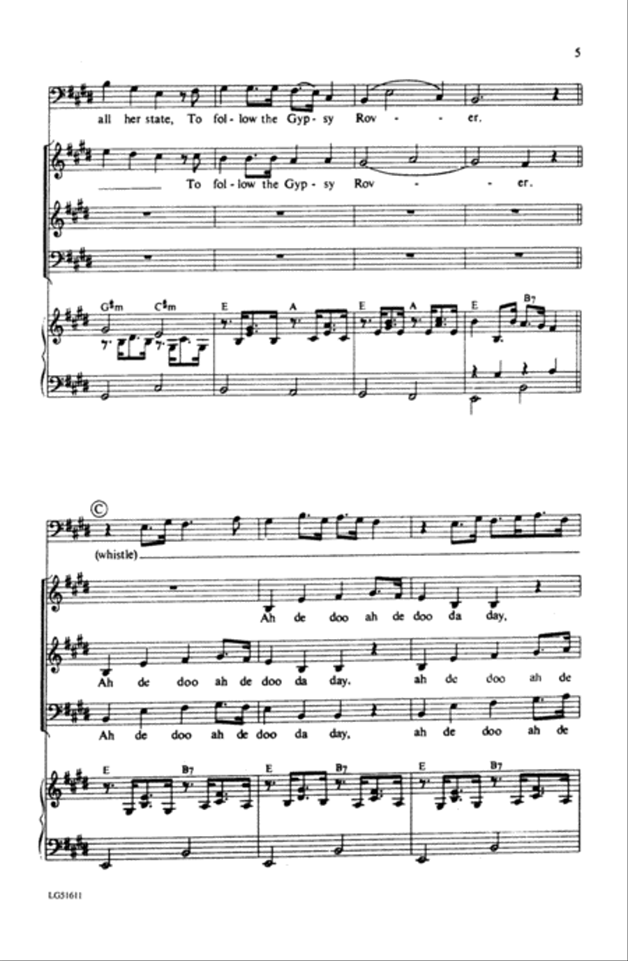 Whistling Gypsy Choir scores gallery preview page 4