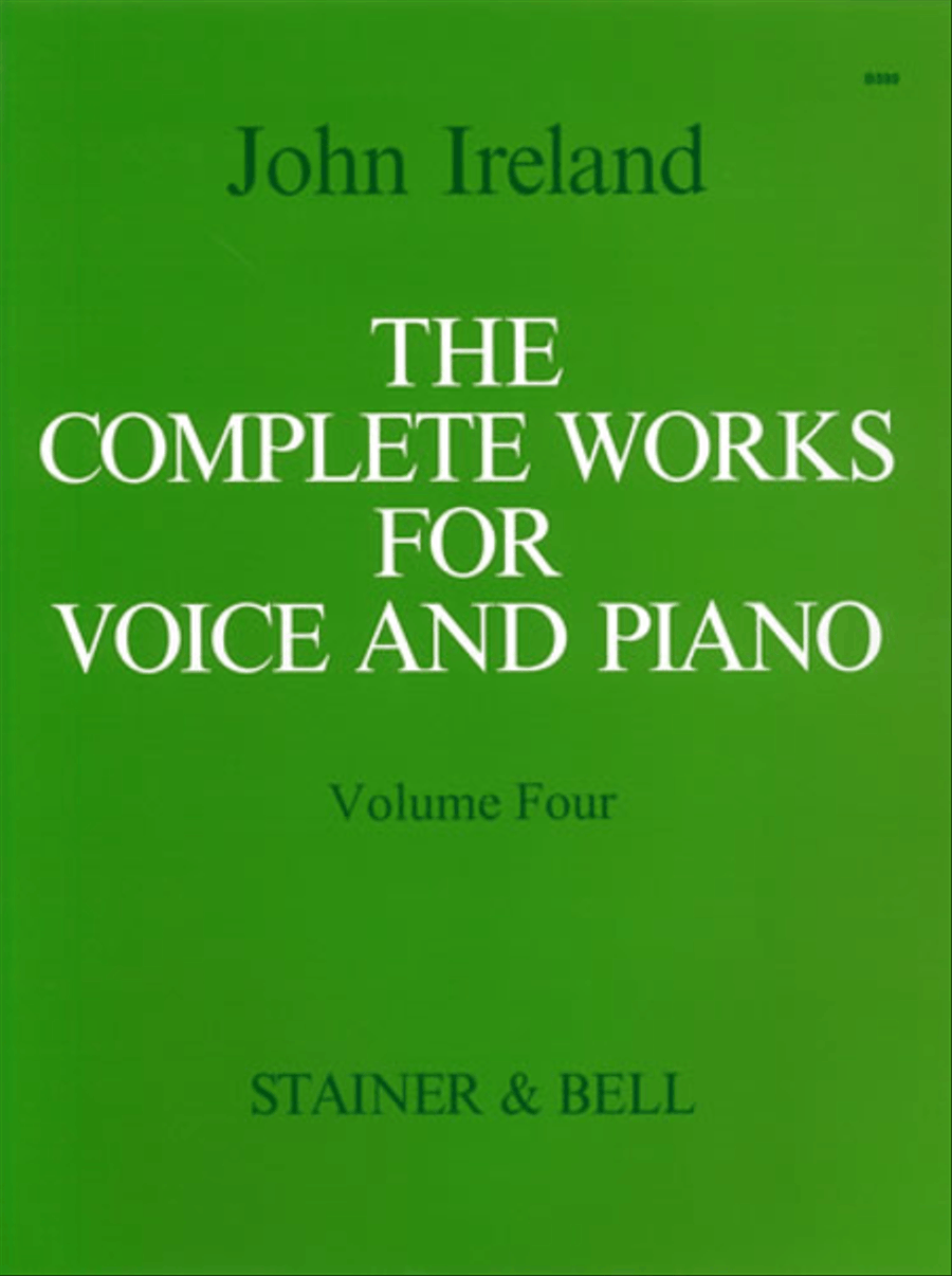 The Complete Works for Voice and Piano. Volume 4: Medium Voice Medium Voice scores gallery preview page 1