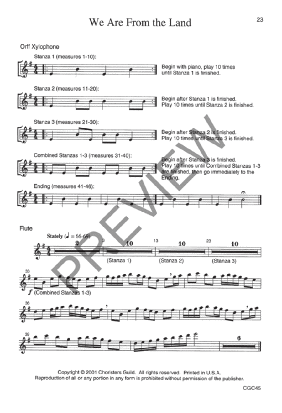 Why the Chimes Rang Preview Kit (Score & CD) Choir scores gallery preview page 14
