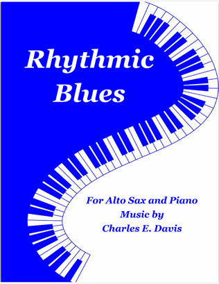 Book cover for Rhythmic Blues - Alto Sax and Piano