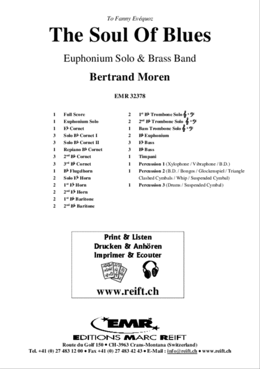 The Soul Of Blues Brass Band scores gallery preview page 2
