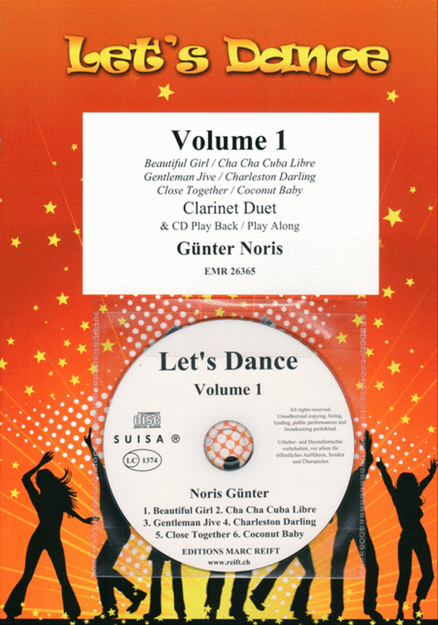 Let's Dance Volume 1 Let's Dance Volume 1 Clarinet Duet scores gallery preview page 1