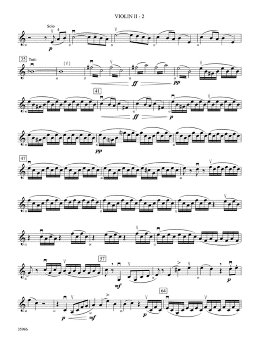 Hebrides Overture: 2nd Violin