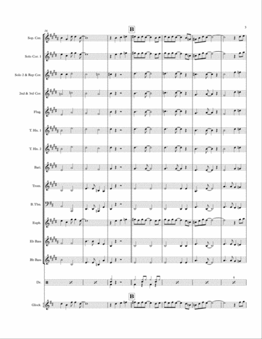 We'll Meet Again Brass Ensemble scores gallery preview page 3