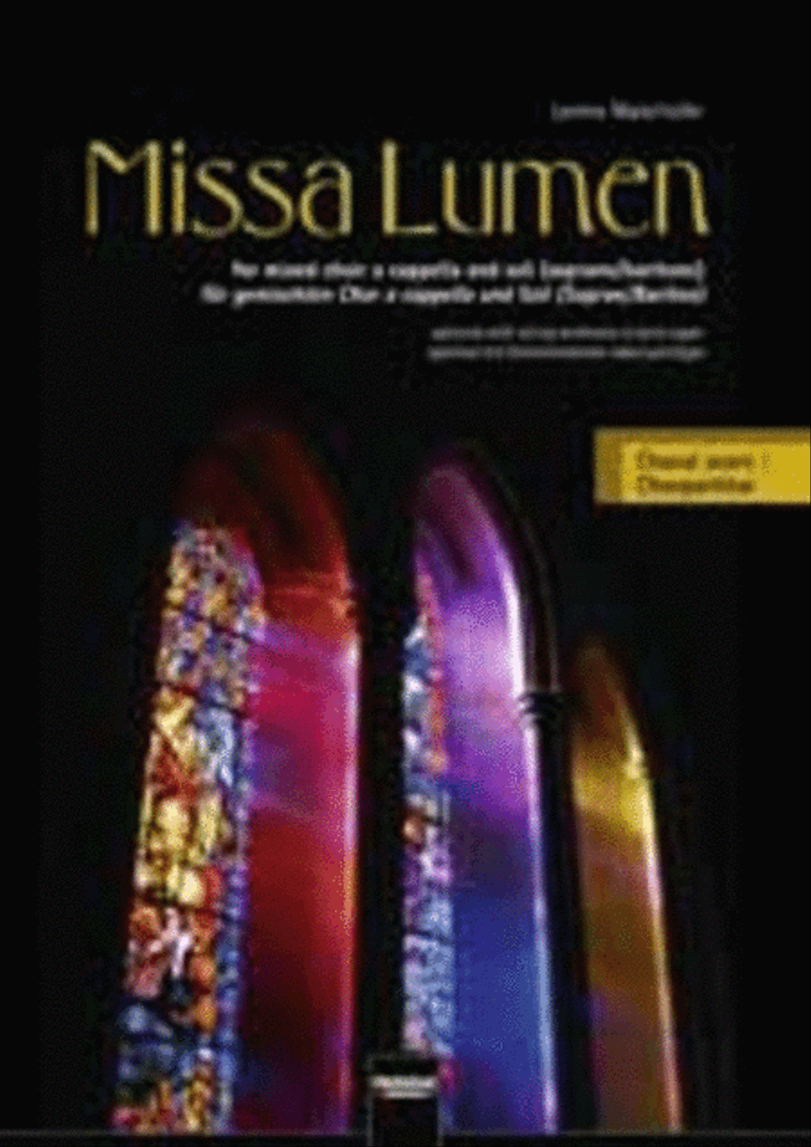 Missa Lumen 4-Part scores gallery preview page 1