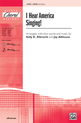 Book cover for I Hear America Singing!
