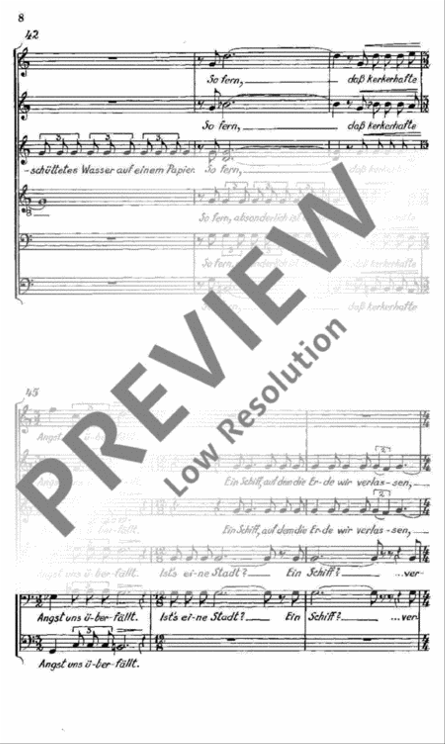 Südamerikanische Gesänge Südamerikanische Gesänge Mixed Choir scores gallery preview page 9