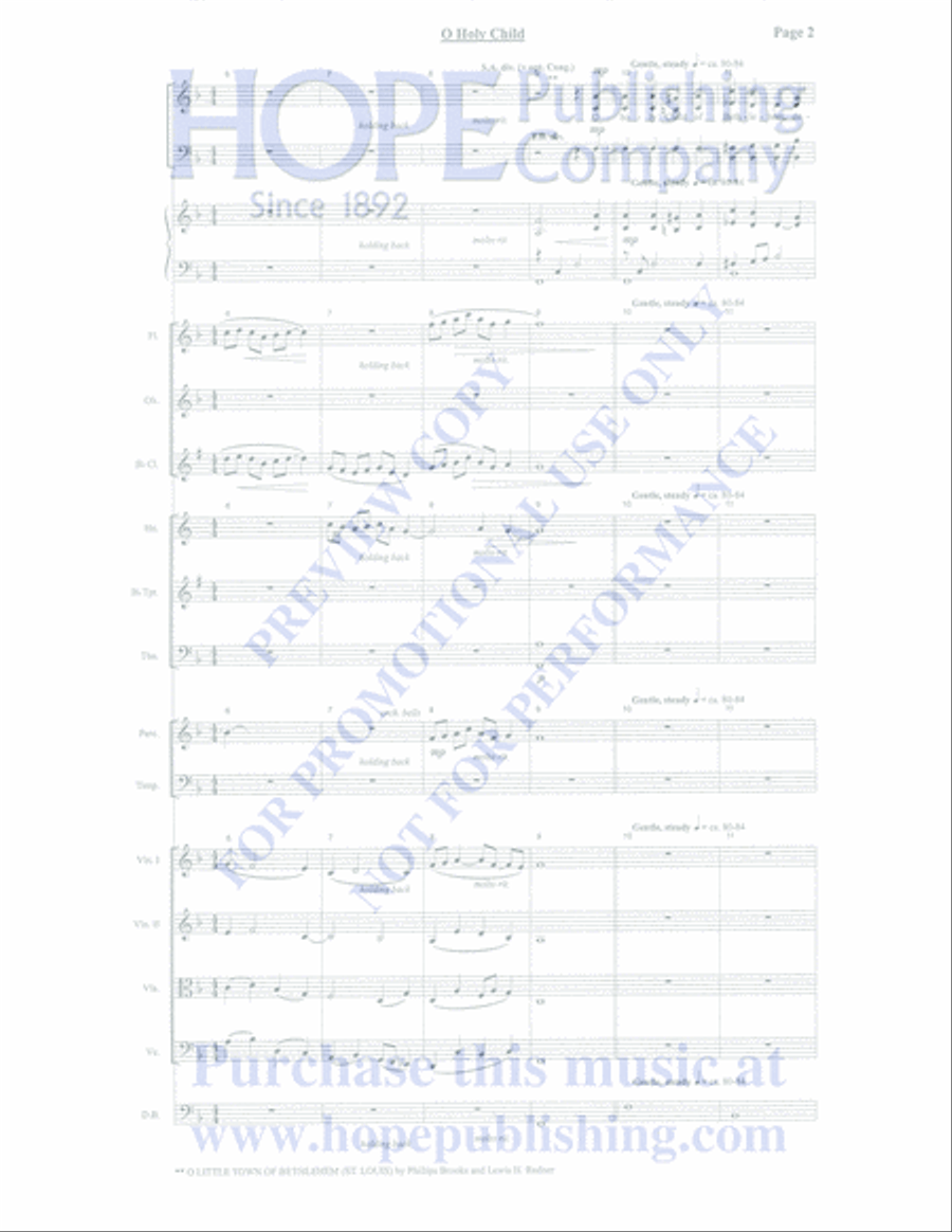 Emmanuel Emmanuel Orchestra scores gallery preview page 136