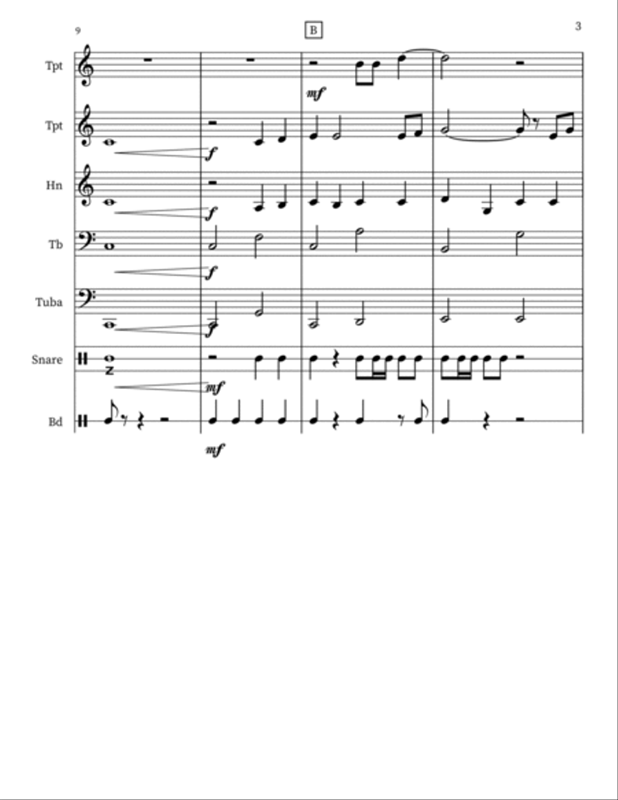 Make Us One Small Ensemble scores gallery preview page 3
